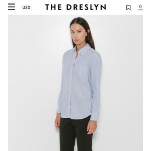 Equipment Margaux striped button down shirt